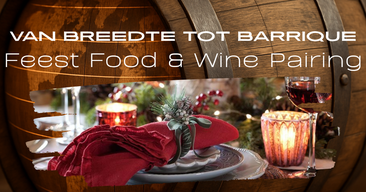 Food & Wine pairing met de feestdagen
