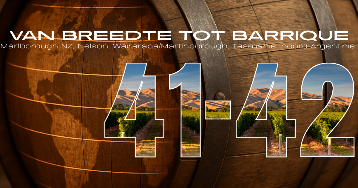 Van Breedte tot Barrique   |   41°- 42° ZB   |   Wit